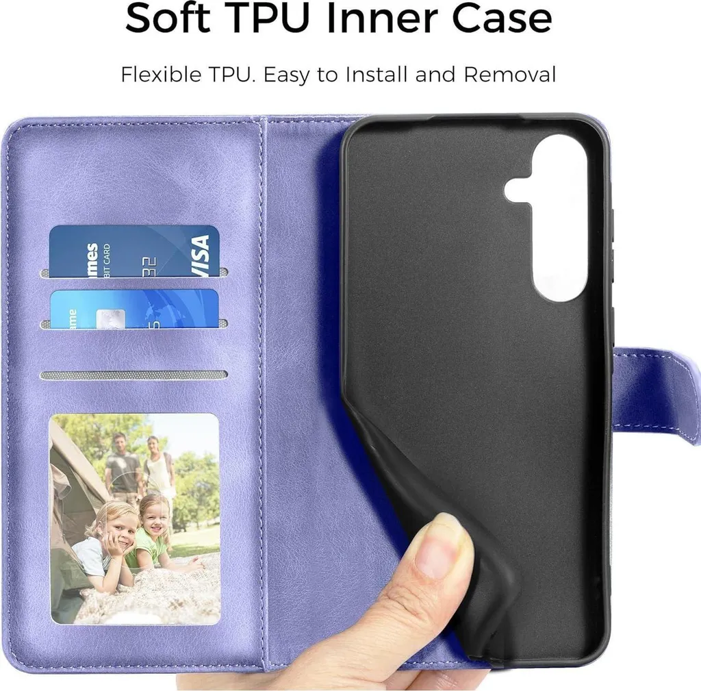 GOKEN Cover per Motorola Razr 50 Ultra, Custodia Armor a Doppio Strato (Morbido Silicone & PC
