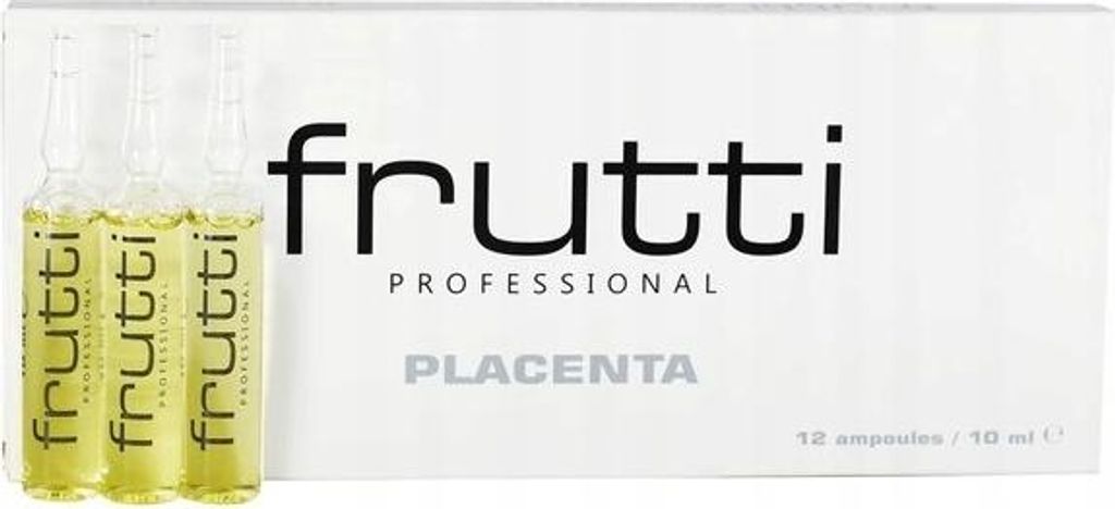 FRUTTI PLACENTA Haarampullen 12x10ml Produktbild 