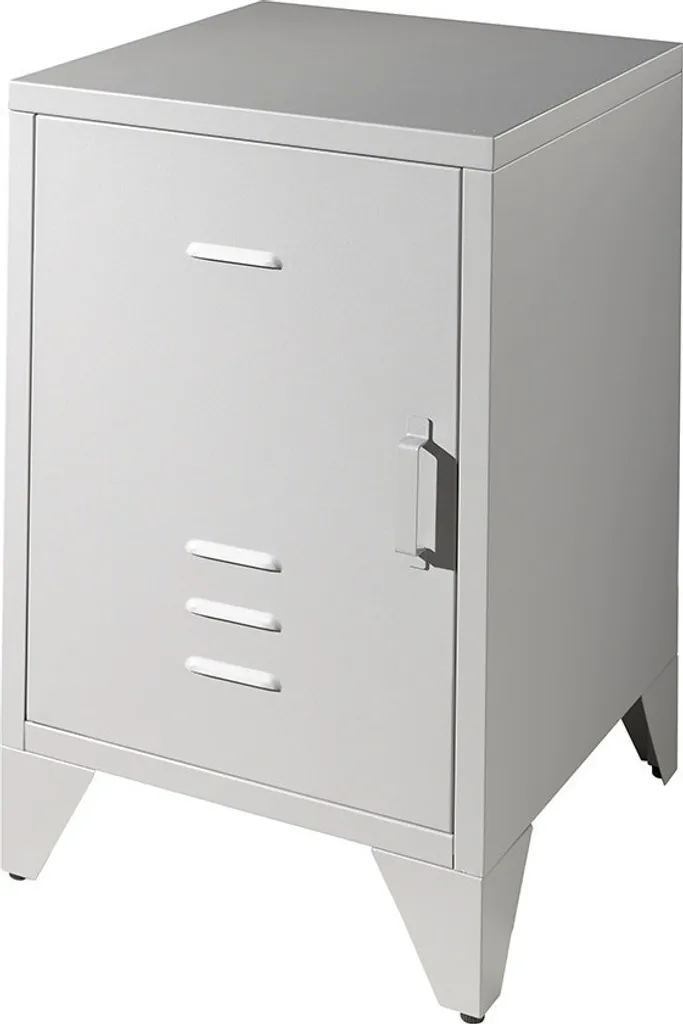 Meuble de chevet gris avec tiroir Dream Tree Shaw bois et mdf