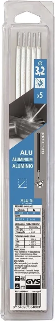 Elettrodi per Saldatura Alluminio GYS 3,2 mm | Alta Qualità