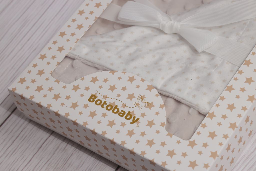 BotoBaby® Babydecke Baby Kuscheldecken 75x100 cm + Produktbild 