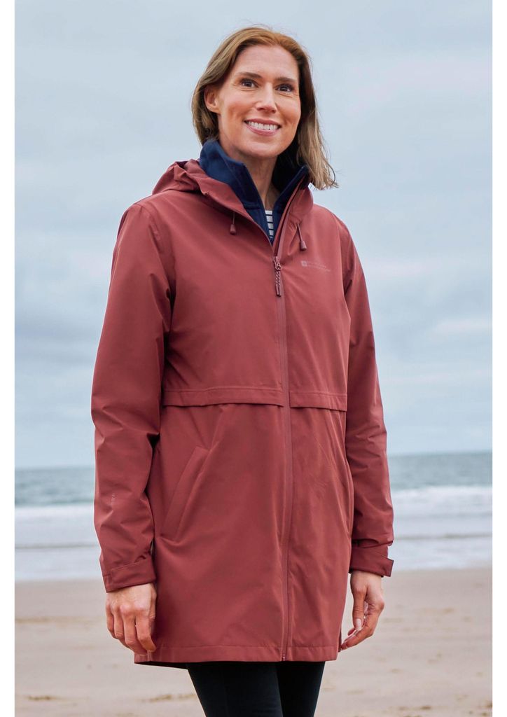 Mountain Warehouse - "Hilltop II" Jacke, wasserfest für Damen MW1645 (36 DE) (Rostfarben)