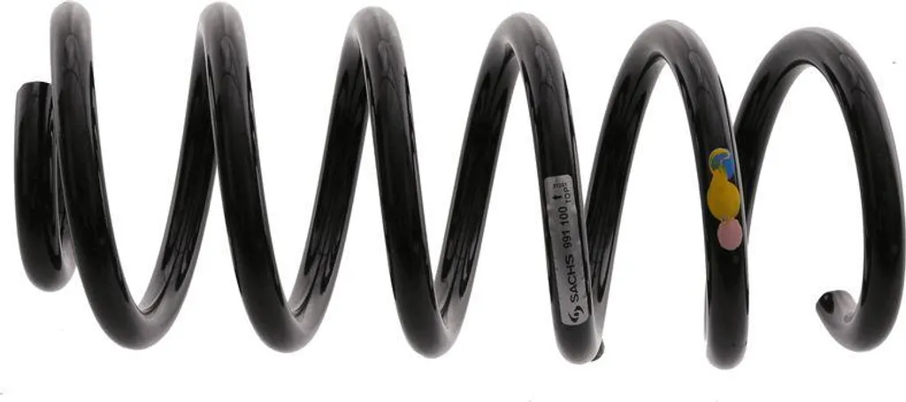 Ressort de suspension robuste SACHS 991 100 - Compatible Clio OE