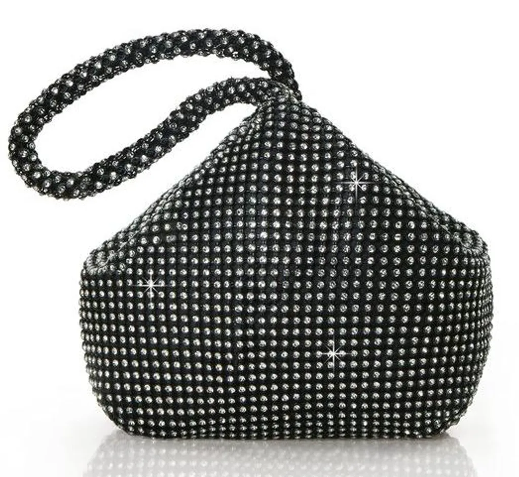 Sac de Soirée Pochette Vintage Unie Femme Style Gatsby 1920s Chic