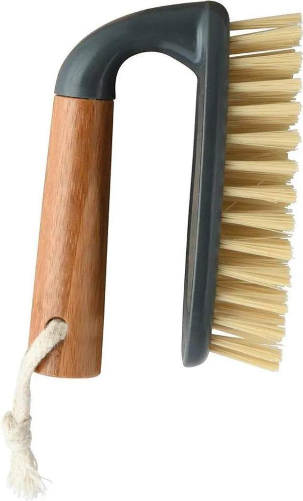 Brosse en bambou pour nettoyage des brosses à main - Petite taille 12cm