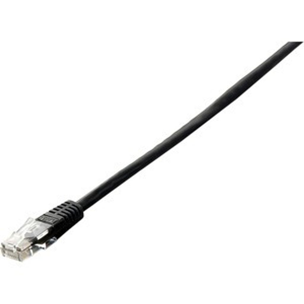 Equip Patchkabel Cat6 U/UTP 2xRJ45 10.00m schwarz Polybeutel