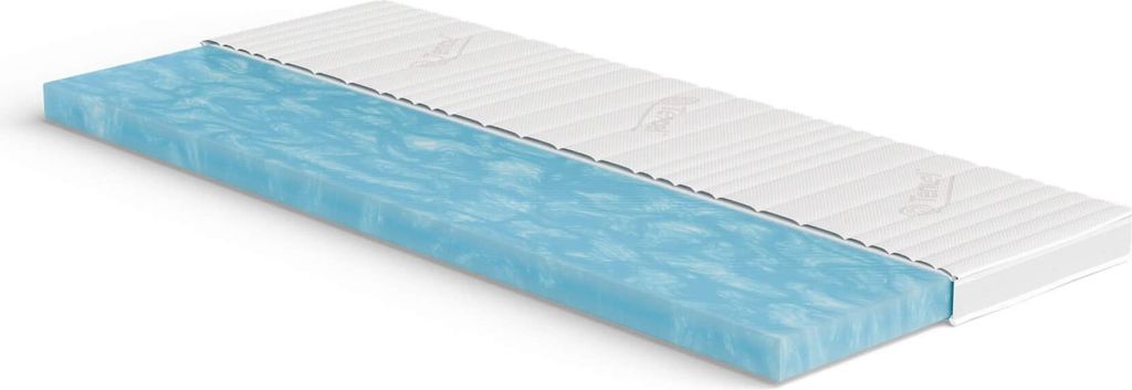 Gelschaum Topper 70x200 cm - Lyocell 3D - Weich - Höhe 9 cm - Gelax RG 50 kg/m³ - Germany - Matratze o. Boxspringbett
