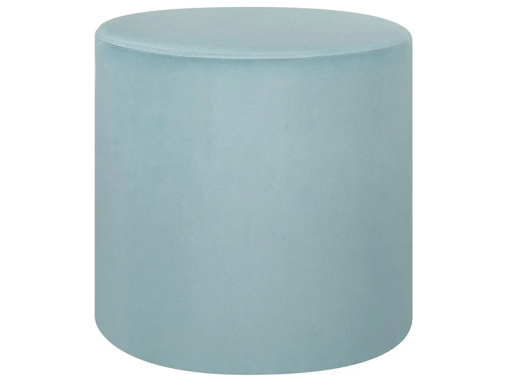 Ottomane en velours vert menthe - Repose-pieds design pour votre salon