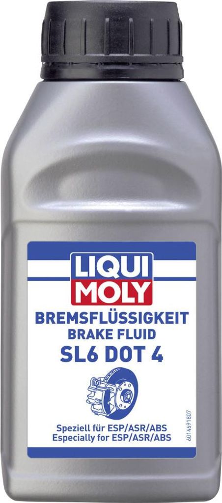 Liqui Moly liquido per freni SL6 DOT 4 bombola da 250 ml Immagine del prodotto 