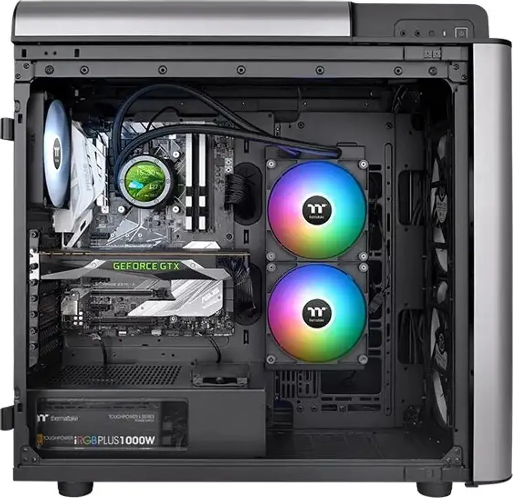 Kit LCS Thermaltake TH280 V2 avec Éclairage ARGB Sync Personnalisable - 8