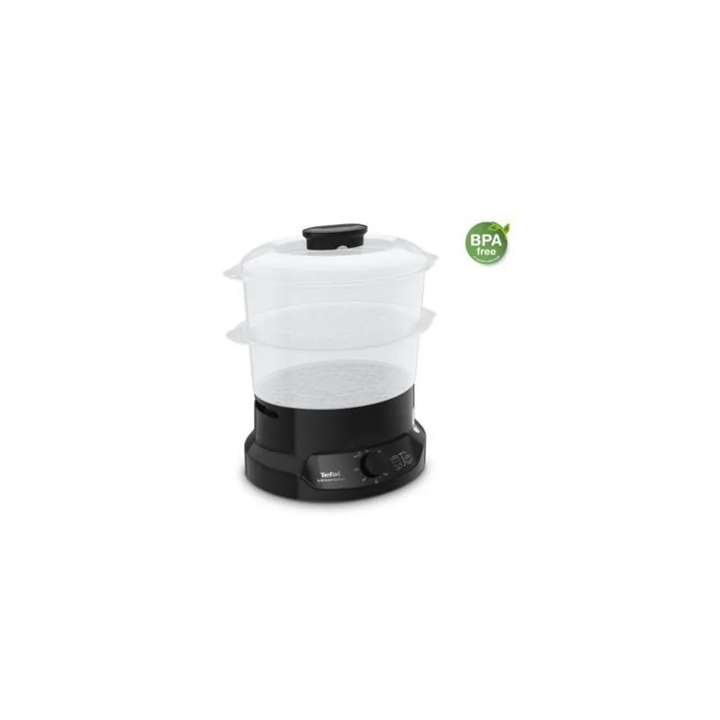 Cuiseur vapeur compact Tefal VC139810 800W avec système de rangement facile