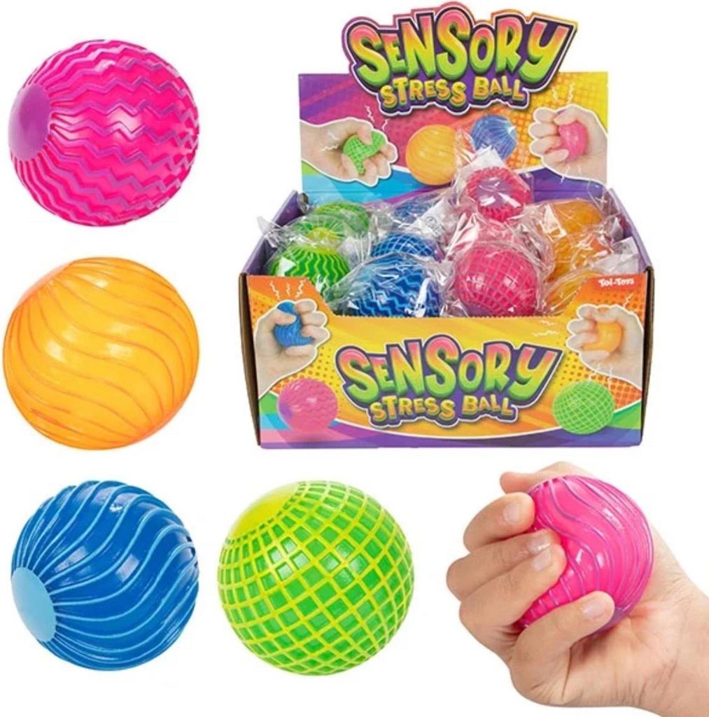 Sensorischer Wellenball in leuchtender Farbe für Kinder ab 2 Jahren