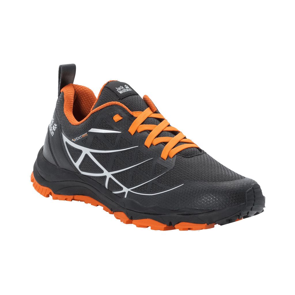 Jack Wolfskin Herren Trekkingschuhe in Schwarz, Größe 6