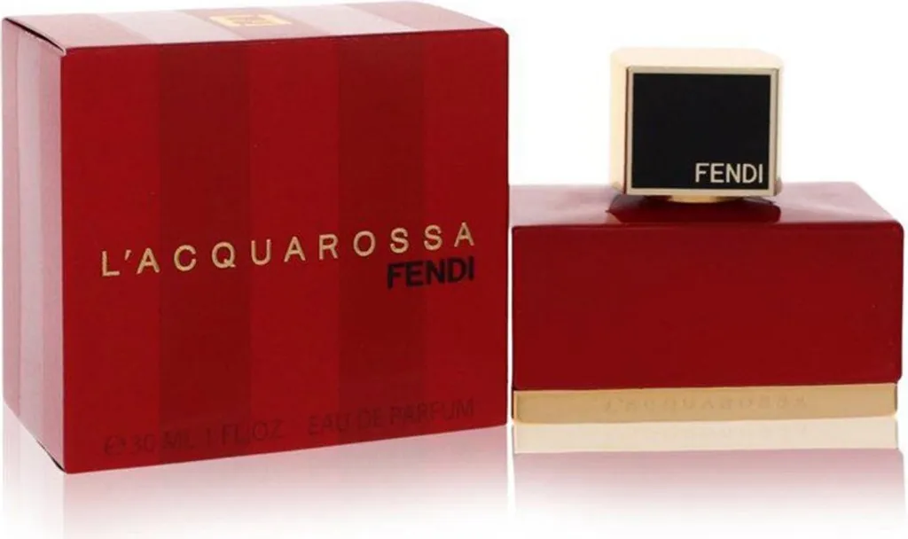 Fendi L'Acquarossa 30ml Eau de Parfum - Flacon Rouge au Sillage Intense