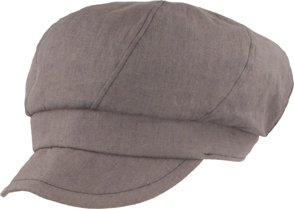 Casquette ballon en lin véritable de Hut-Breiter pour homme été