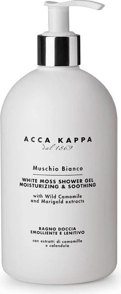 Acca Kappa White Moss Bade- und Duschgel 500 ml Produktbild 
