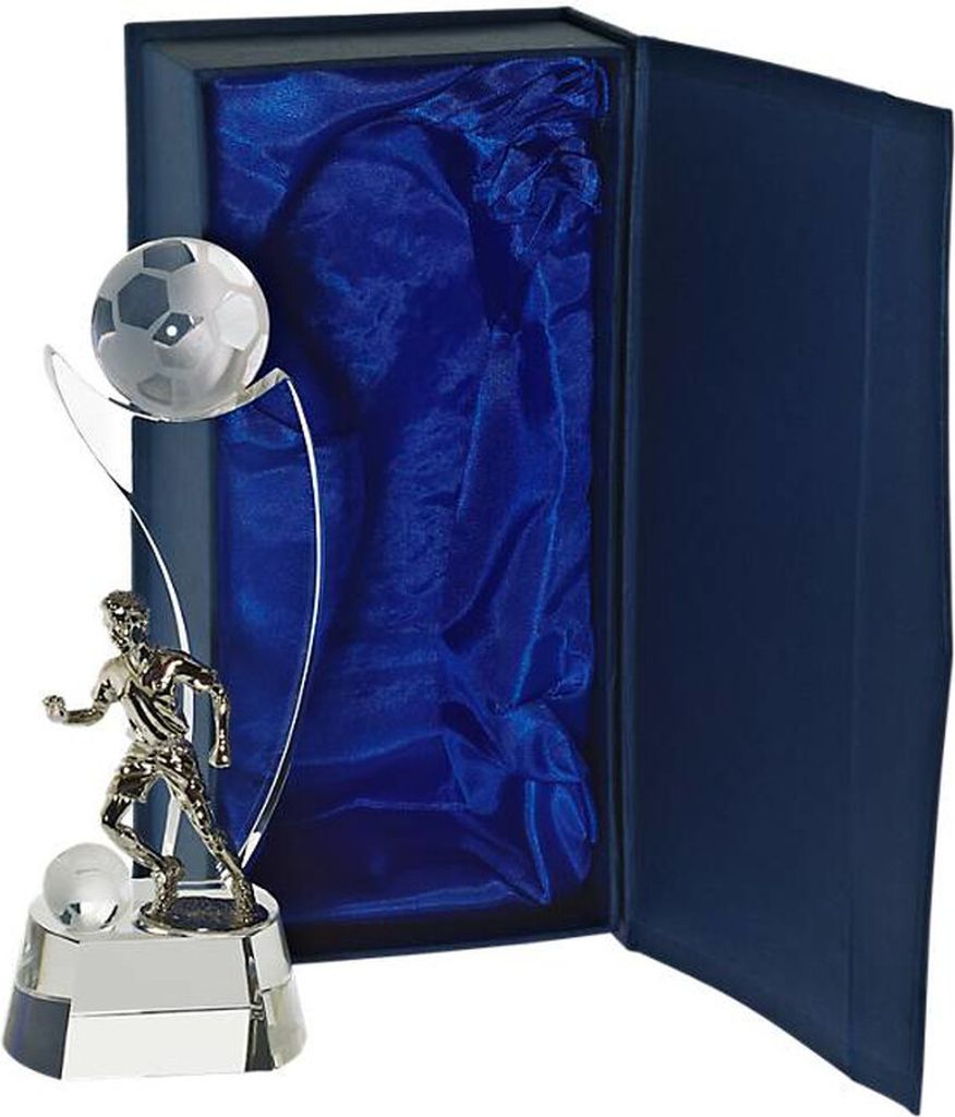 Fußballtrophäe Fußballstar Pokal 17cm