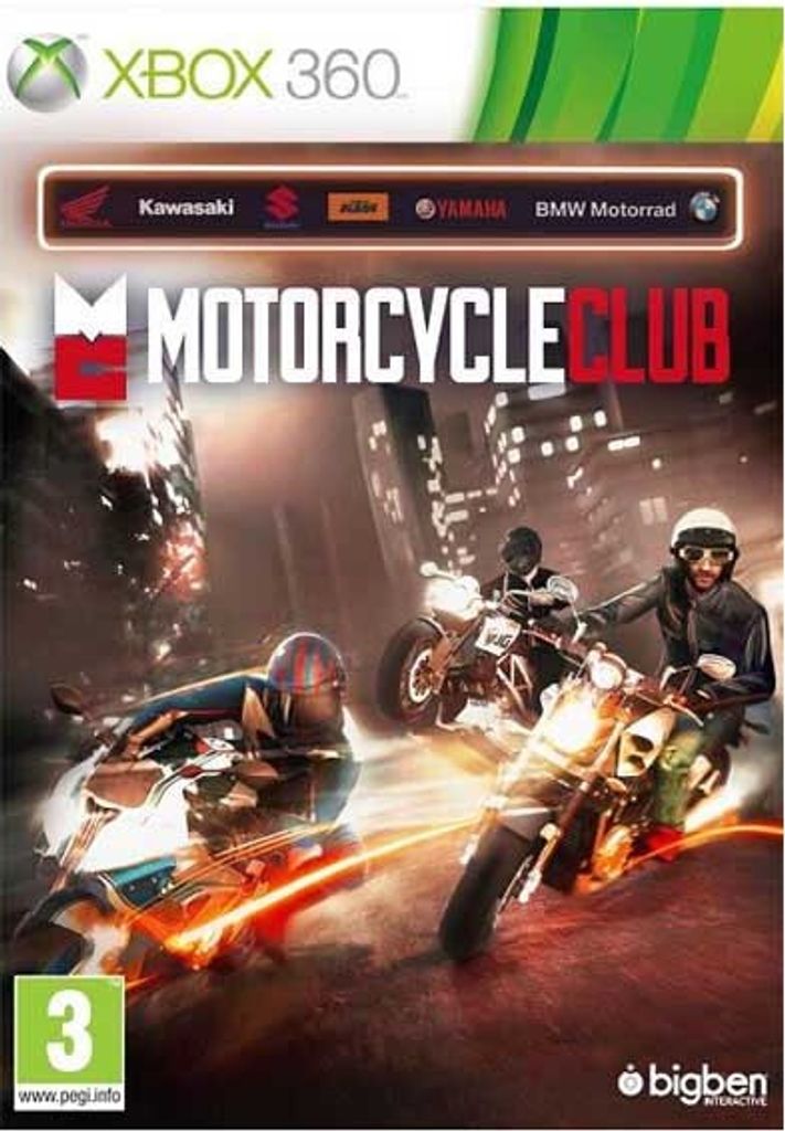 Namco Bandai Games Motorcycle Club, Xbox 360, Xbox 360, Rennen, E (Jeder)