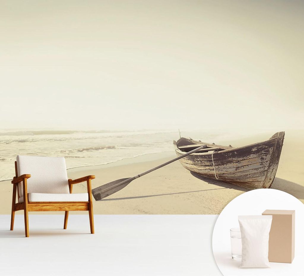 Fototapete - 312x219 cm - Tapete - Wandtapete - Wandbilder - Dekofolie - Tapete Folie - Wand - Dekoration - Wohnzimmer - Ruhe am Meer
