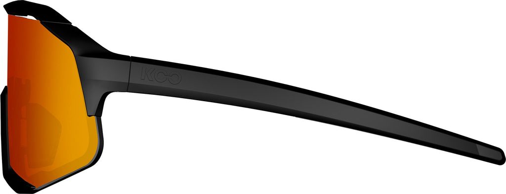 KOO Demos Sonnenbrille, Farbe:Black Matt / Red