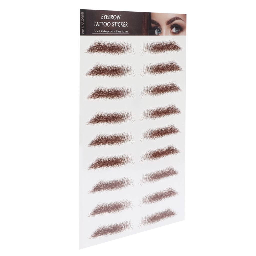 Eyebrow Tattoo Sticker,Eyebrow Sticker,Eyebrow Transfer Sticker,Waterproof Eyebrow Sticker,Makeup Eyebrow Sticker,Lasting Eyebrow Tattoo Sticker