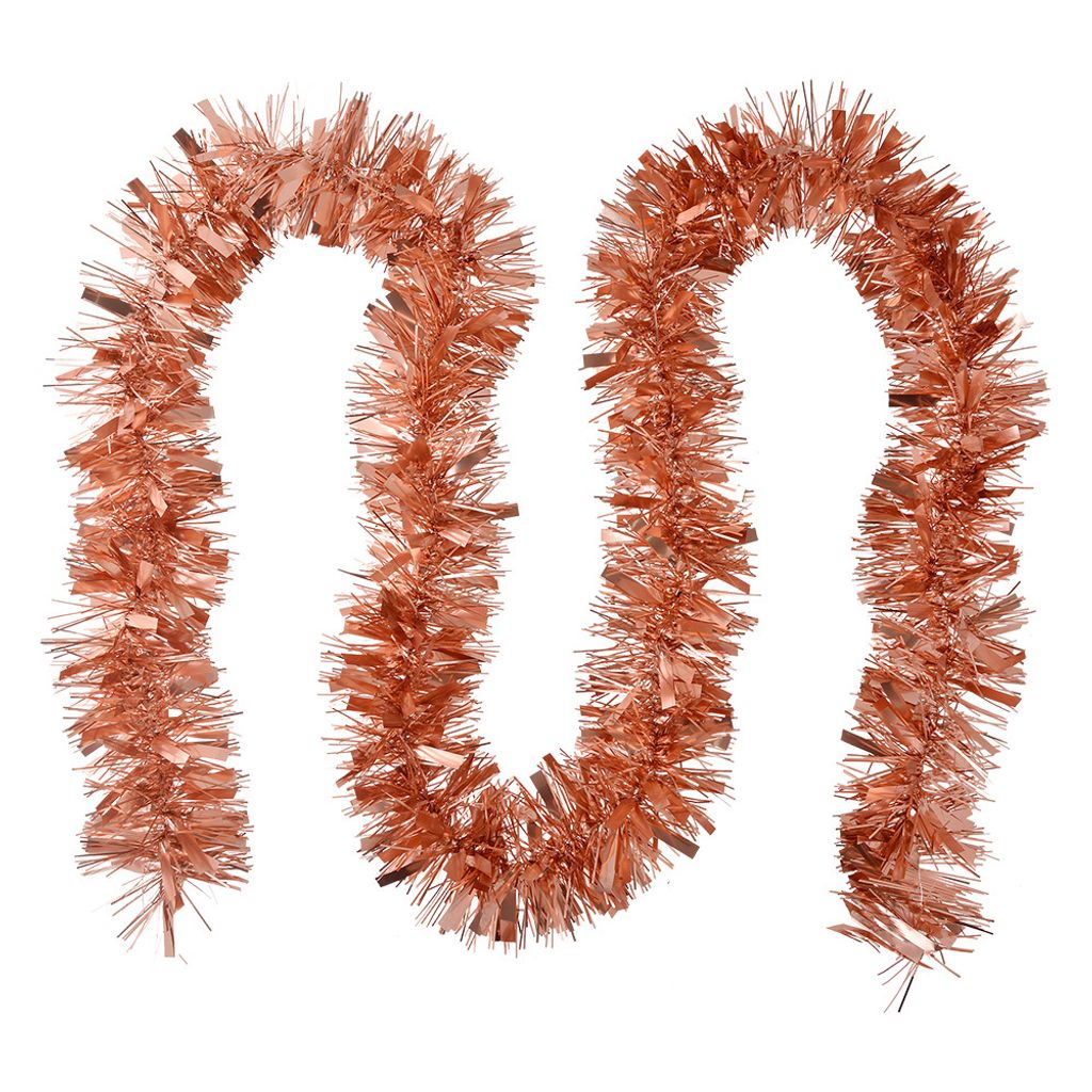 Clayre & Eef Weihnachtsgirlande 200 cm Kupferfarbig Produktbild 