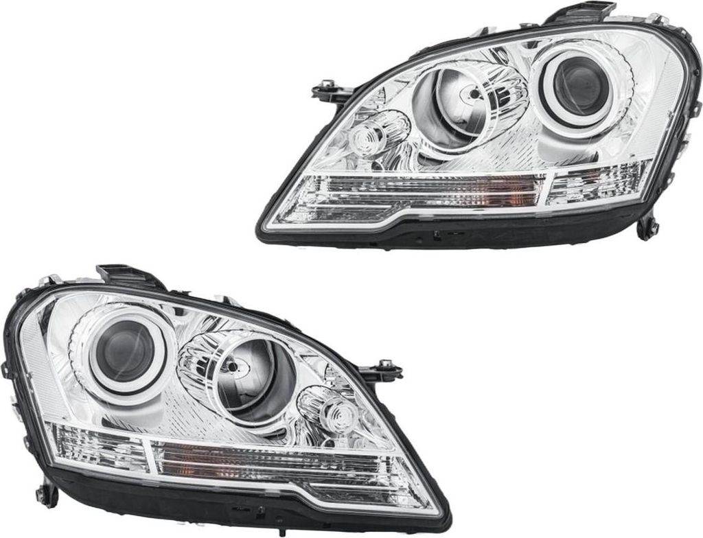 Hauptscheinwerfer-Set 12 V PY21W WY5W H7/H7 W5W Halogen FF DE HELLA für MB