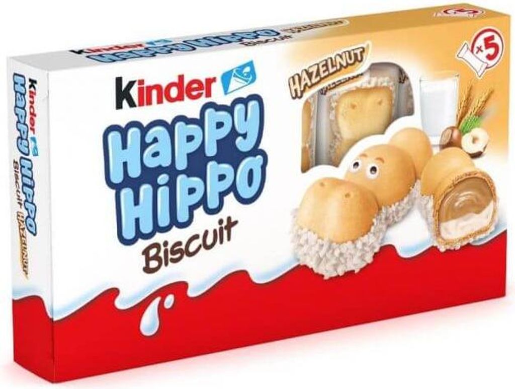Kinder Happy Hippo Haselnusscreme 103g Produktbild 