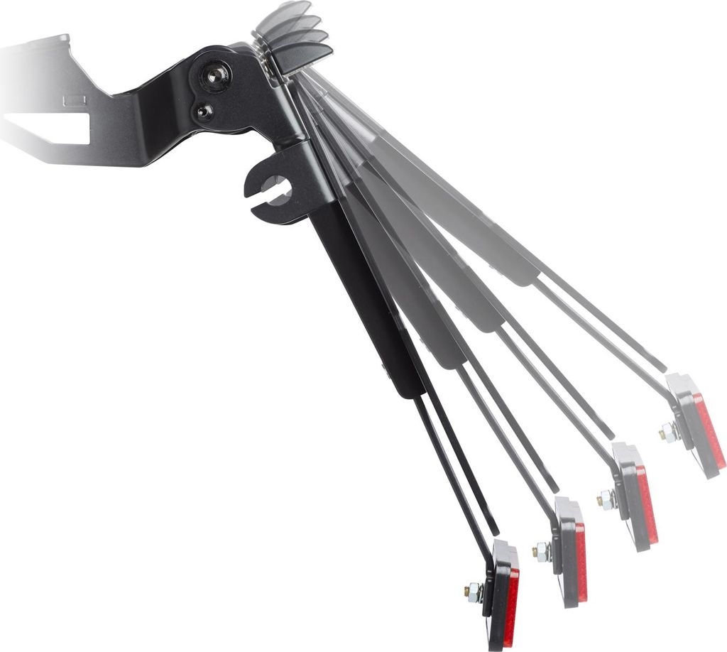PROTECH V-SHAPE Kennzeichenhalter schwarz