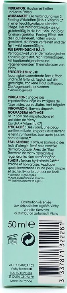 Vichy Normaderm Anti-Age Creme 50 ml Zdjęcie produktu 4