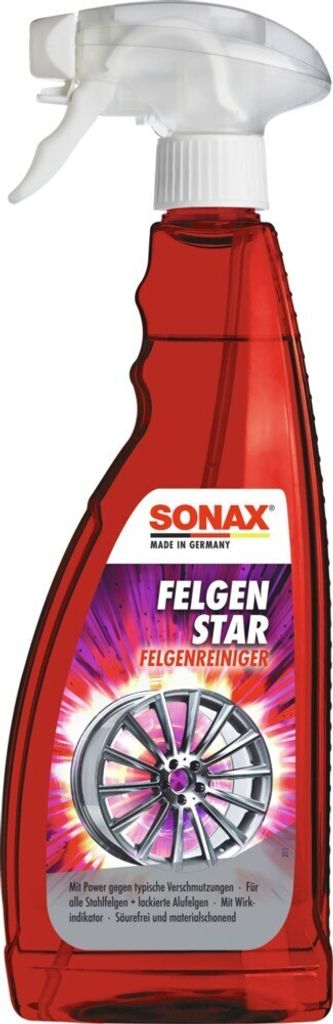 SONAX 02274000 Felgenreiniger Flüssig 750ml Produktbild 