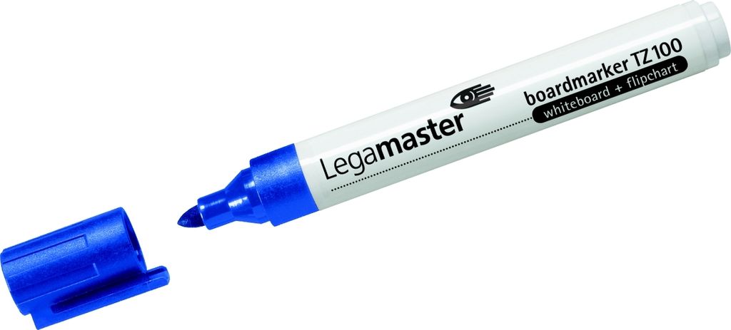 Legamaster - Filz -vertlift Legamaster TZ100 Whiteboard 2mm Blau | 1 Stück | 10 Stück