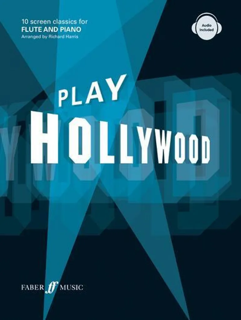 Partition Flûte Play Hollywood - Recueil Musique de Film avec Audio