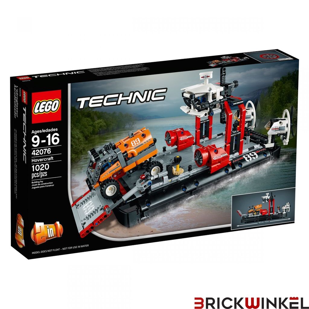 LEGO® Technic Luftkissenboot 42076 Produktbild 
