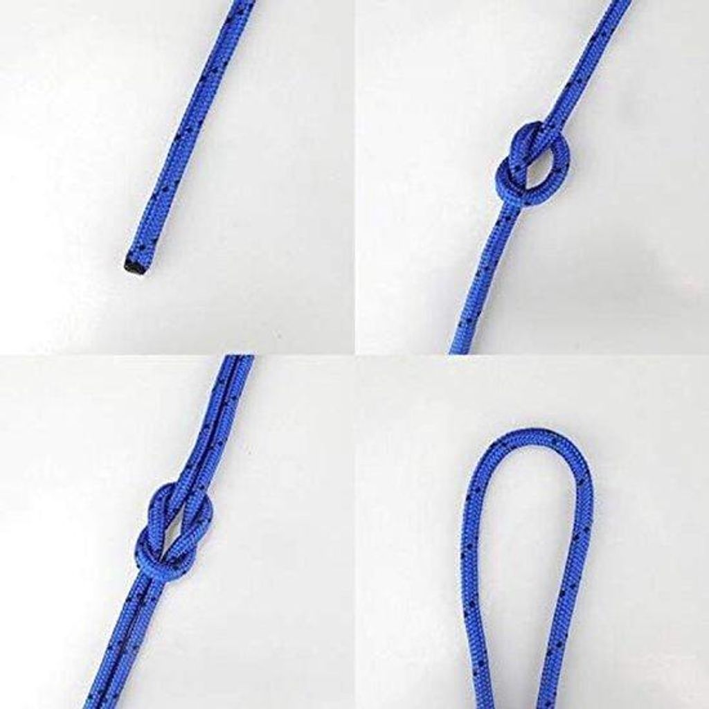 20m Blaues Multifunktions-Nylonseil 8mm dick Heavy Duty