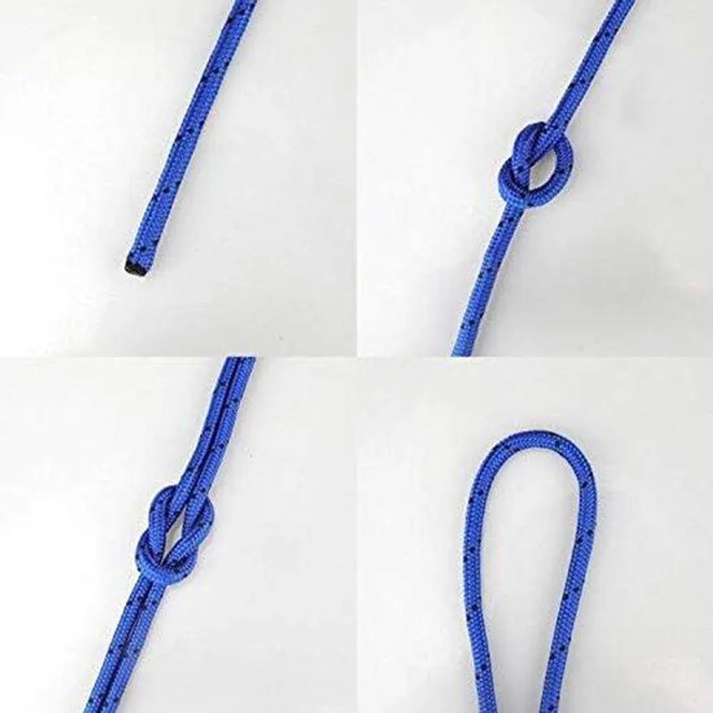 Corde nylon 8mm bleue 20m : fini les ruptures pour vos liens et attaches