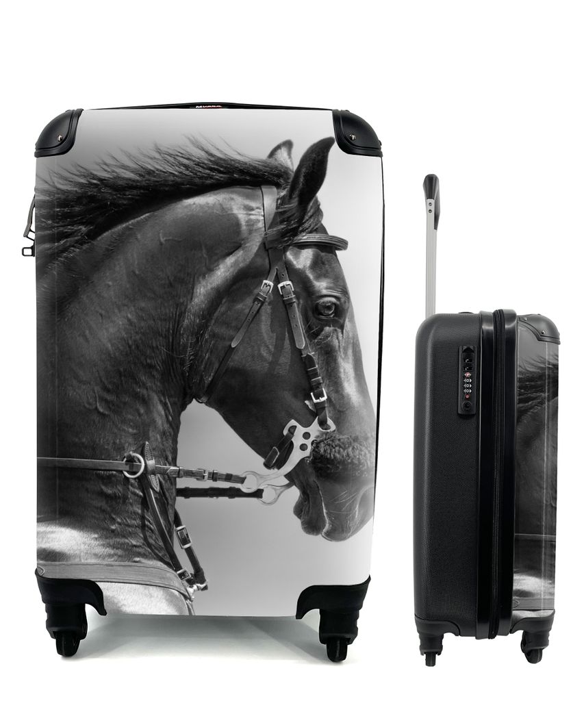 MuchoWow® Koffer Handgepäck Trolley Rollkoffer Kleine Produktbild 