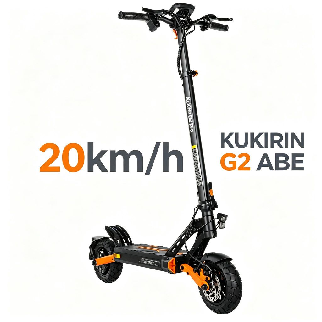 Elektro‑Roller G2 Pro mit ABE, 20 km/h, 48V 15,6Ah Akku, Produktbild 