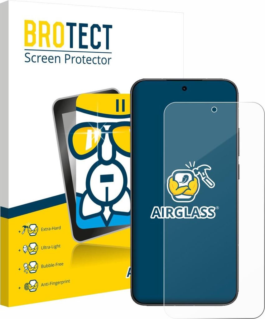 BROTECT Schutzglas für Xiaomi Redmi Turbo 4 Pro Schutzfolie Panzer Folie Glas Display Schutz klar