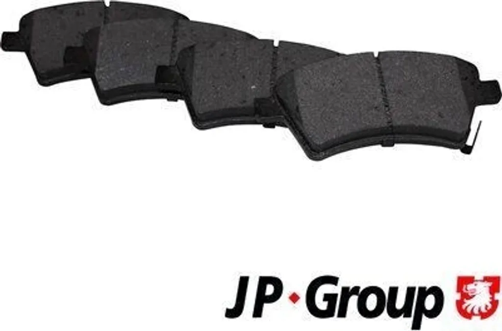 Jeu de plaquettes de frein avant pour Fiat Sedici JP GROUP 3363601910