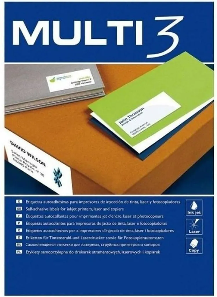 Étiquettes Anti-décollage 70x50,8mm pour Marquage Durable et Organisation