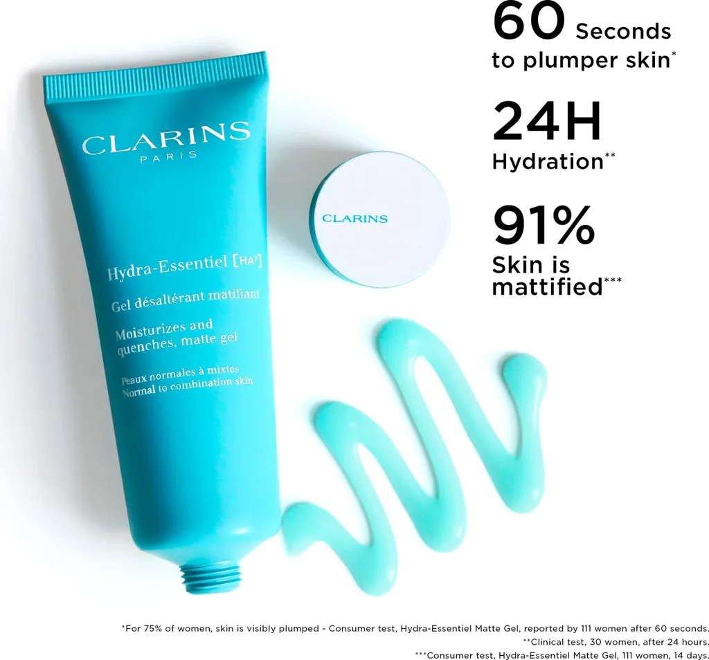 Clarins Gel Hydra-Essentiel Mat 75 ml Peau Normale à Mixte - 4