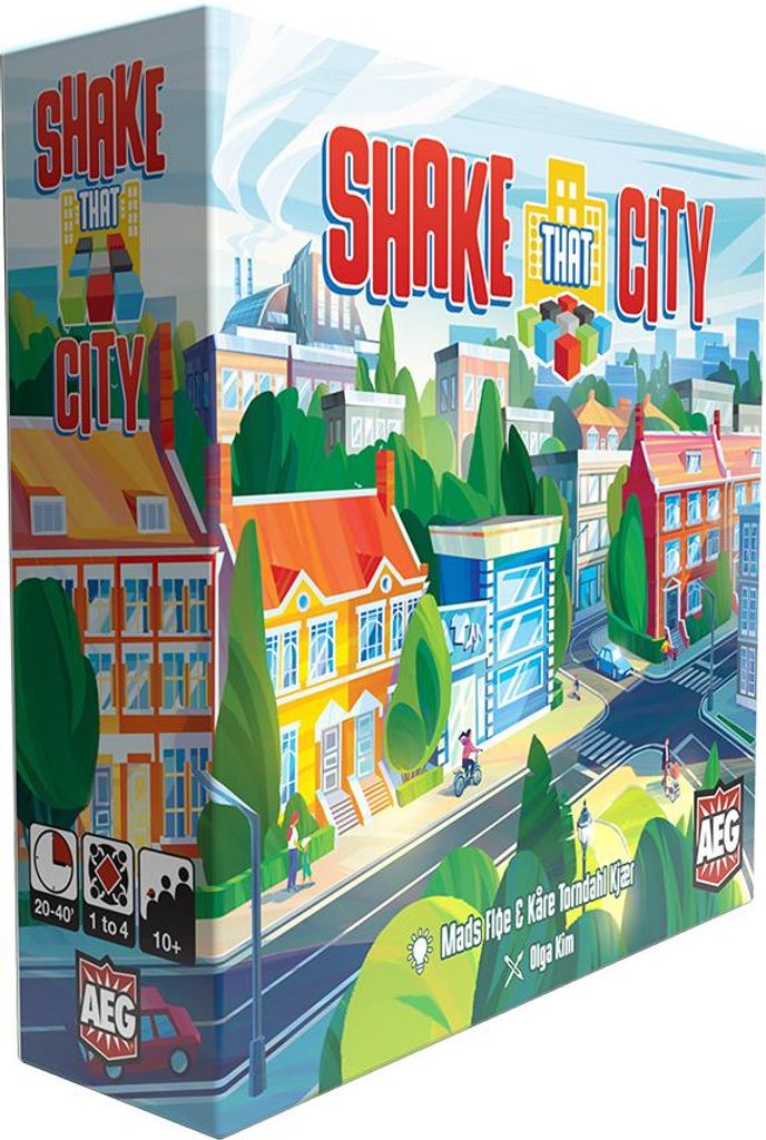Shake That City - Brettspiel - ENG Edition