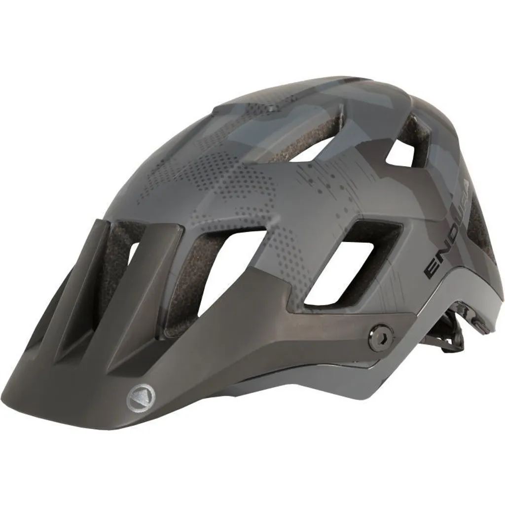 Casque de Vélo Tout-Terrain Endura Hummvee Plus MIPS S-M Camo Gris