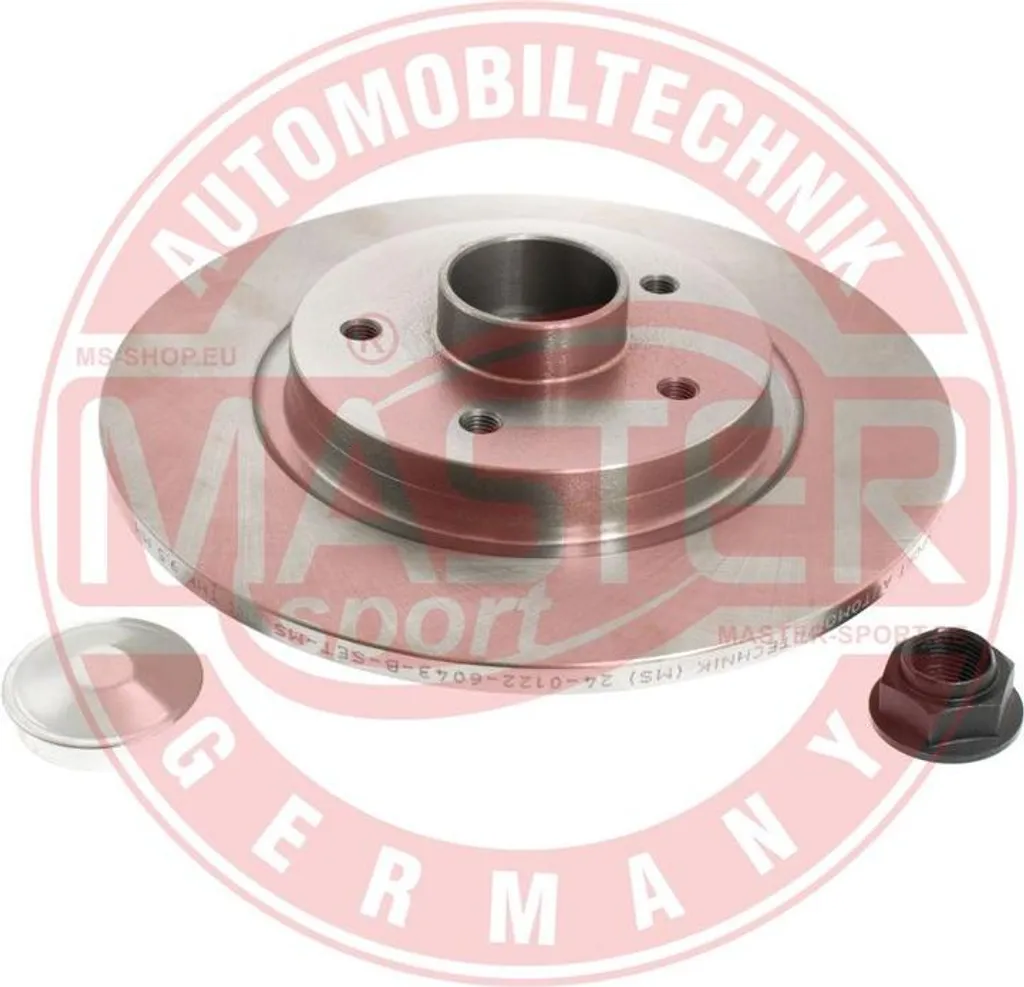Éliminez les Vibrations : Disque de Frein Master-Sport pour Kangoo OE 8200381148