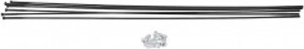 DT Swiss WXKPR135D7342S Speichenkit PR 1100 Dicut 35 DB Vorderrad + Hinterrad, schwarz (1 Set)