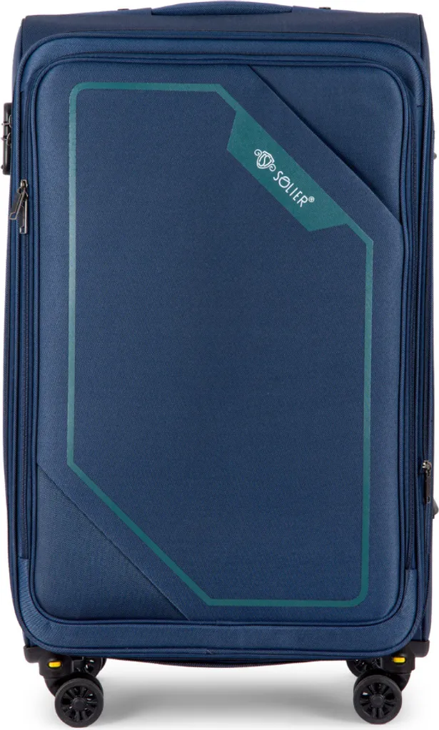 Valise de voyage 4 roulettes légère avec serrure à combinaison de 40L