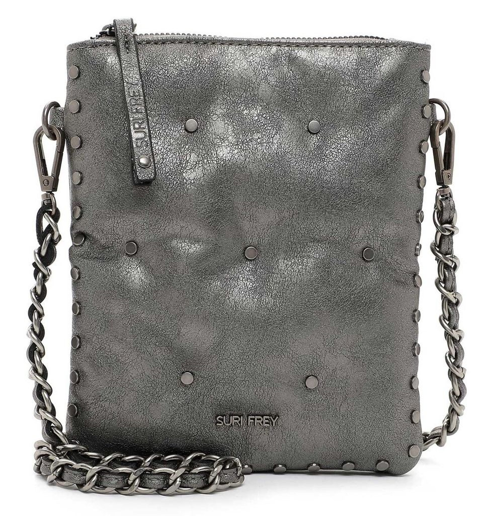 SURI FREY Umhängetasche Andy Handbag With Zipper Darksilver silberfarben