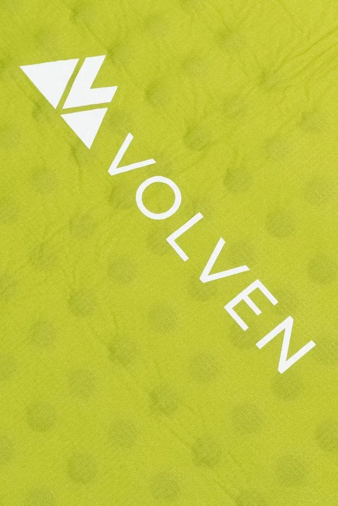 Tapis de sol autogonflant Volven Hyperlight Vert pour bivouac léger