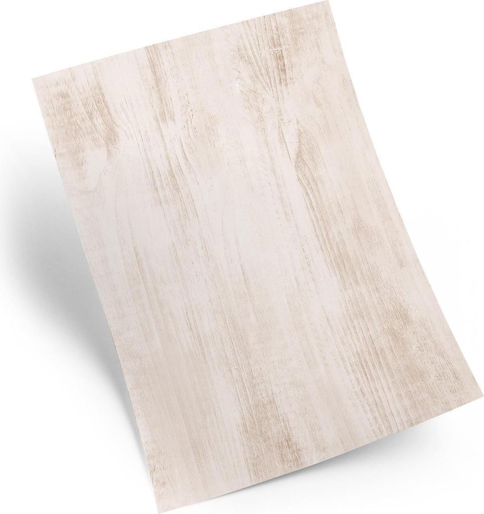 Logbuch-Verlag 100 Blatt Holz-Optik Briefpapier Motivpapier Holz Struktur DIN A4 Druckerpapier Papier braun hell grau Natur alt Vintage100 Blatt